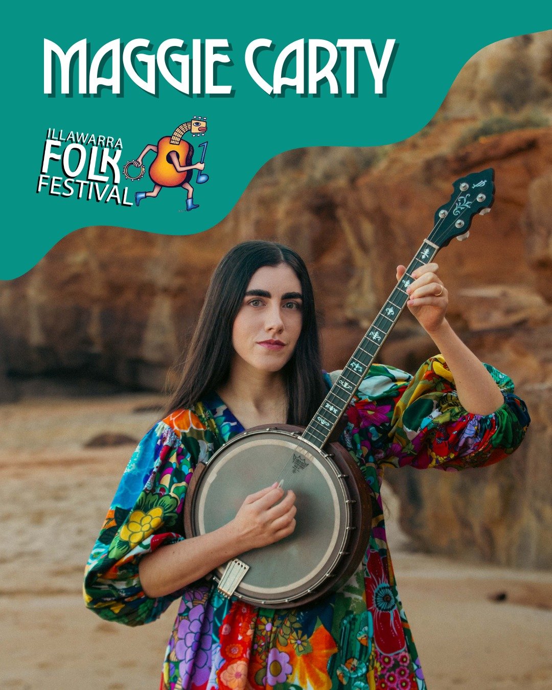 There are FOUR winners of the Australian Folk Music Awards (AFMAs from @folk_alliance_australia ) who are appearing at the 2026 Illawarra Folk Festival, and one of them is...MAGGIE CARTY! 🎼

From Ireland&rsquo;s west coast, banjo player and singer @