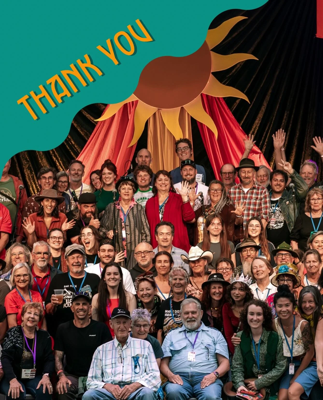 Happy National Volunteers Day!!! 

This festival would not exist without the hundreds of volunteers that come every year. From all our fabulous weekend helpers, the set up and pack down crew, those who billet and to the management crew who work all y