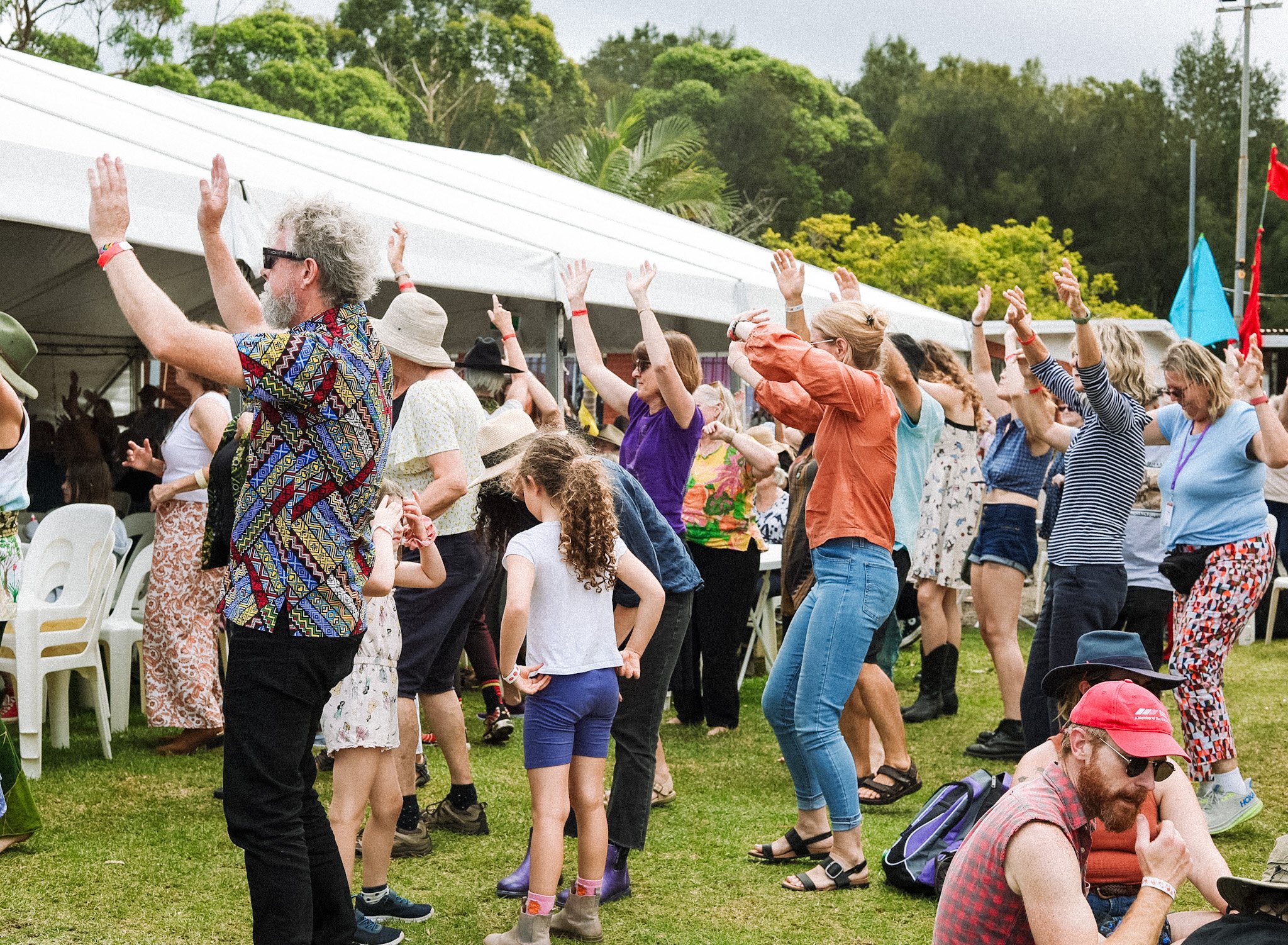 Rain or shine, the festival will be just fine!

Looking at the chance of rain over the weekend and not sure if you want to come to the festival? Fear not! All of our stages are undercover, with half being inside the showground building itself.

Don't