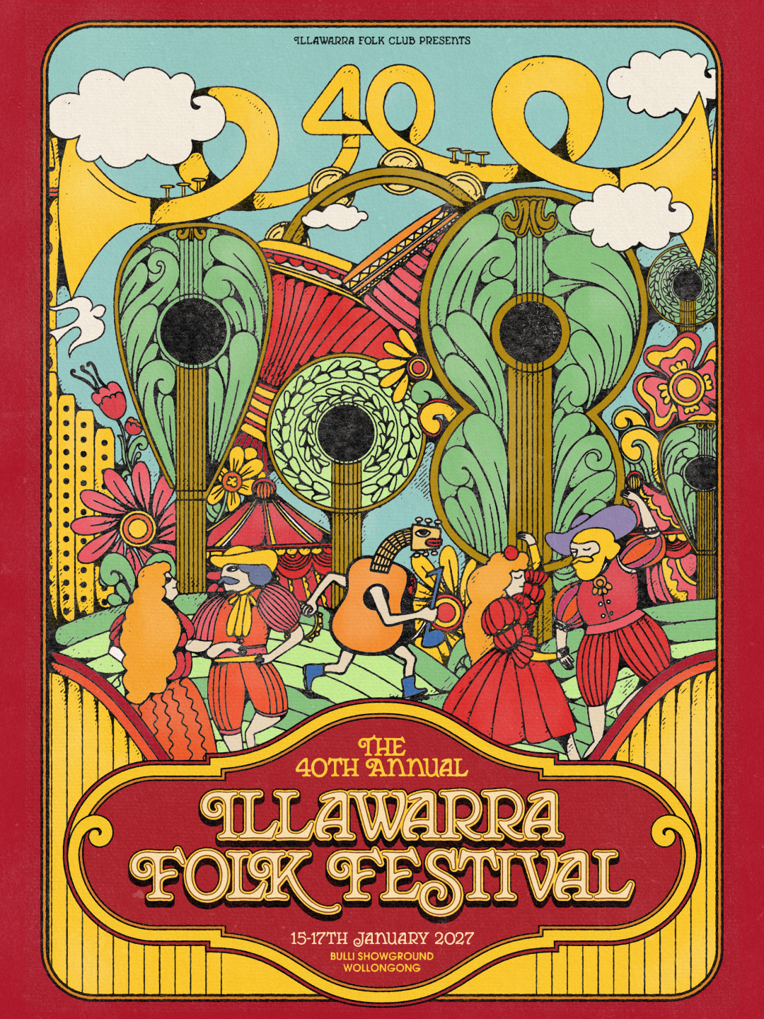 Sparkling Lineup For Folk Festival’s Ruby Anniversary