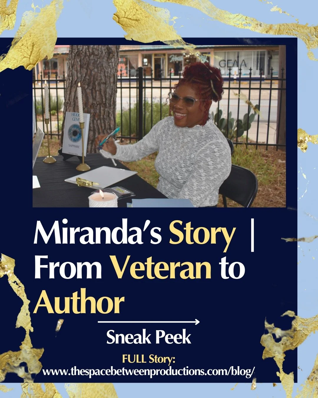 My first blog post is officially live 💎

I&rsquo;m sharing the story behind my writing journey from joining the military to becoming a self-published author of Hidden Gems: Sapphire.

This path hasn&rsquo;t always been easy, but every step shaped th