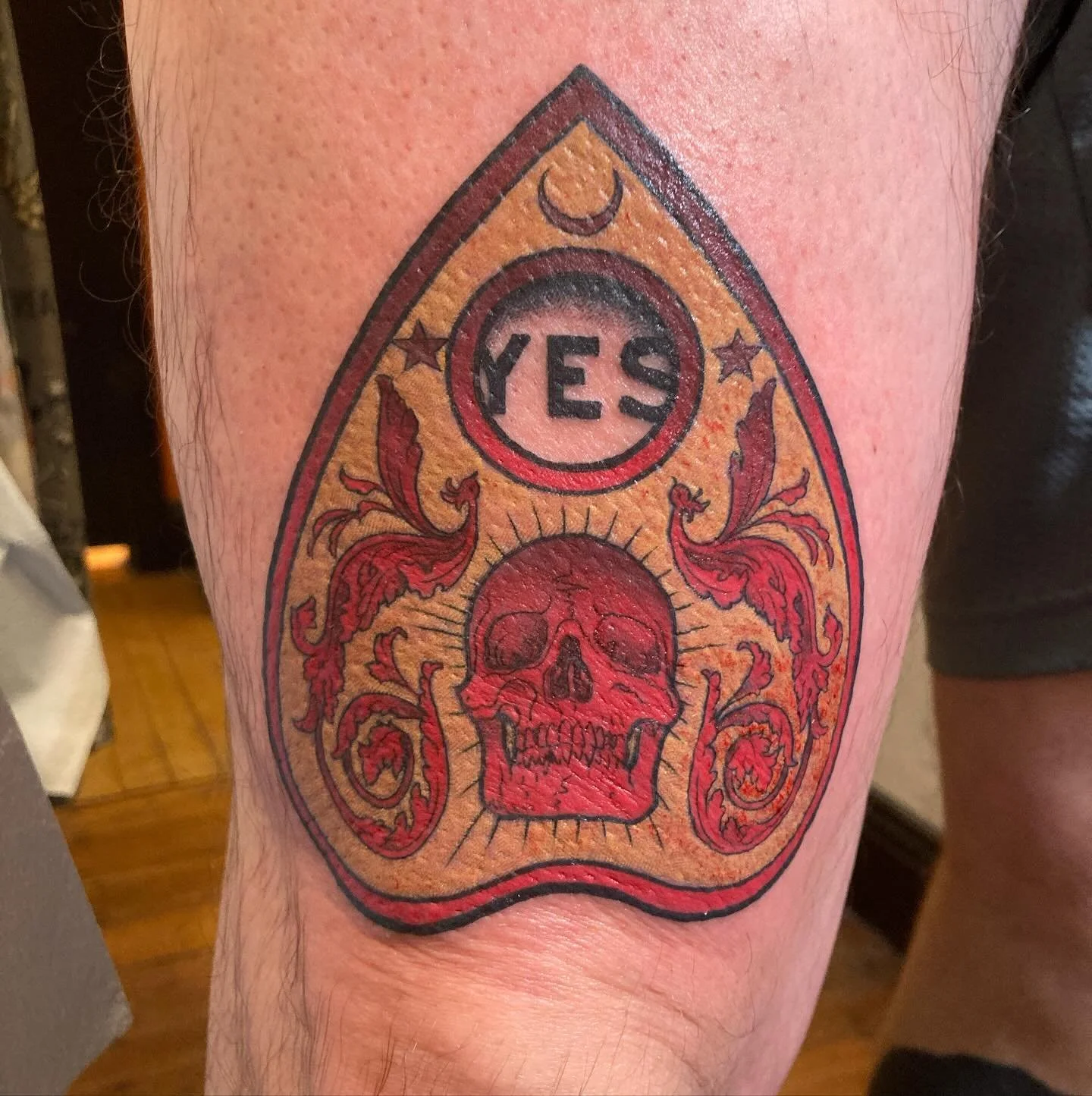 Fresh planchette&mdash; thanks, John! Books are open! Get yourself a little something.