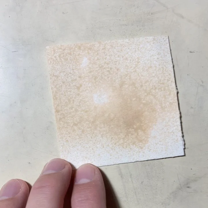 Ripping through the &ldquo;100 Skulls&rdquo;! Each 3&rdquo; x 3&rdquo;, each unique, one of a kind, and collectable! New ones dropping five times a week! $25 a pop&mdash; Cheap! 

&ldquo;13&rdquo;, mixed media on cold-pressed acid-free 140 lb waterco