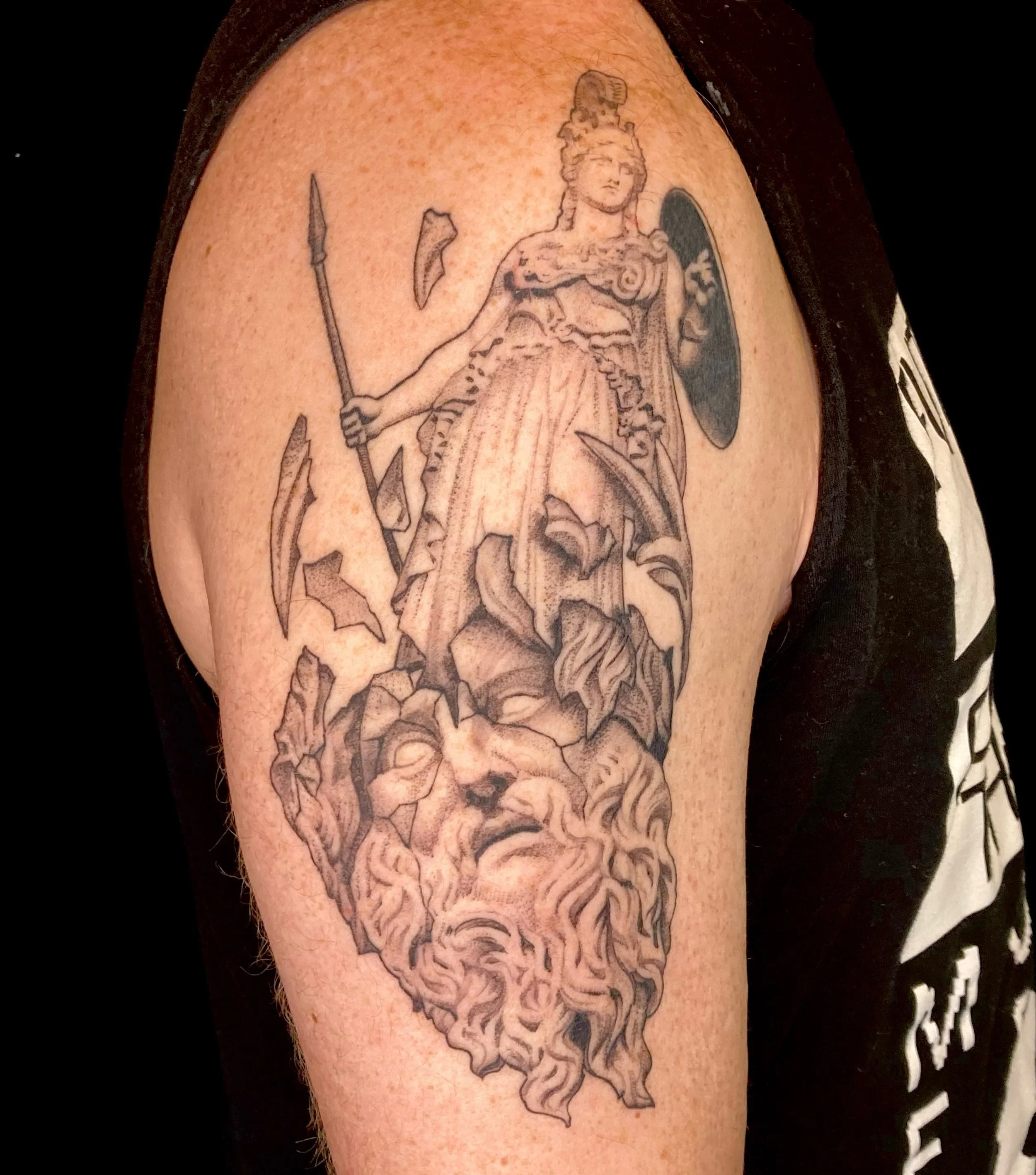 HEALED Birth of Athena&mdash; thank you Nate!

It&rsquo;s officially tattoo season! What are you getting?

#tattoos #bostontattooartist #bostontattoo