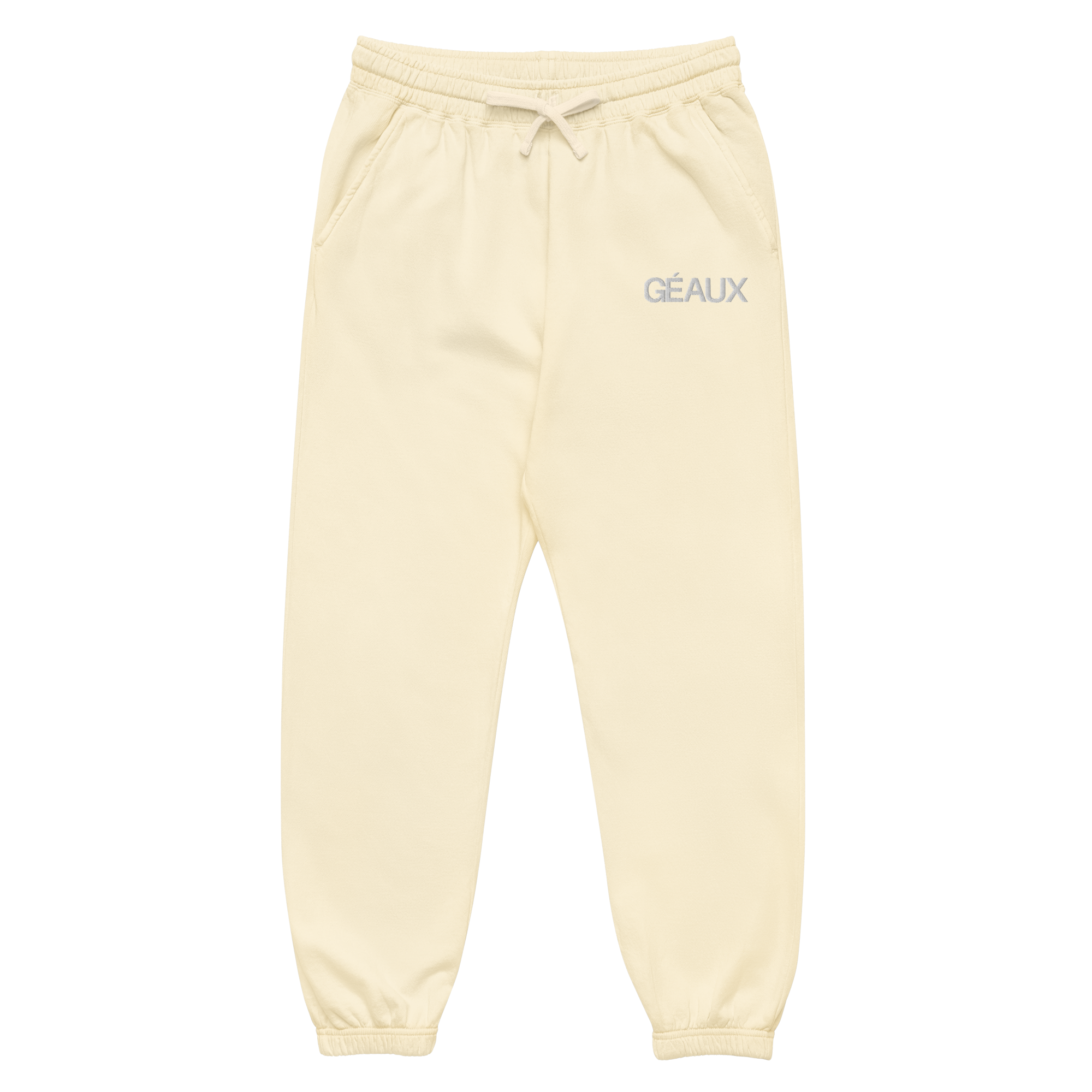 unisex-garment-dyed-fleece-sweatpants-ivory-front-6ab5363e69ba7.png