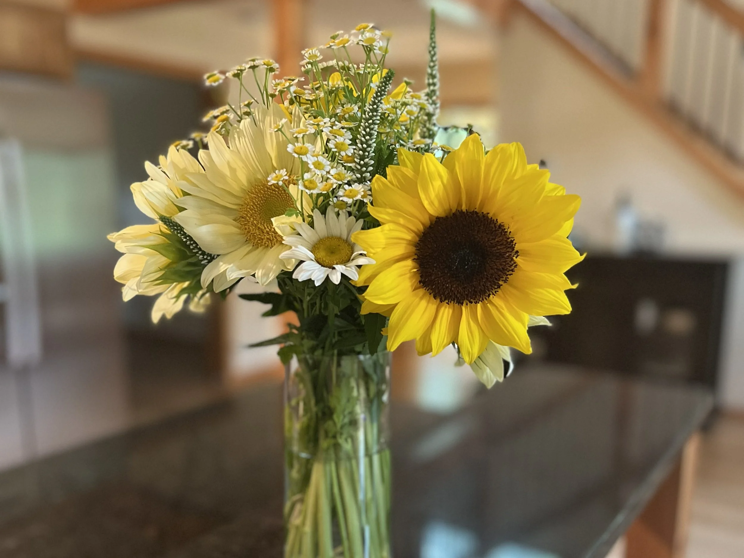 Sunflower bouquet by bloomsky farm