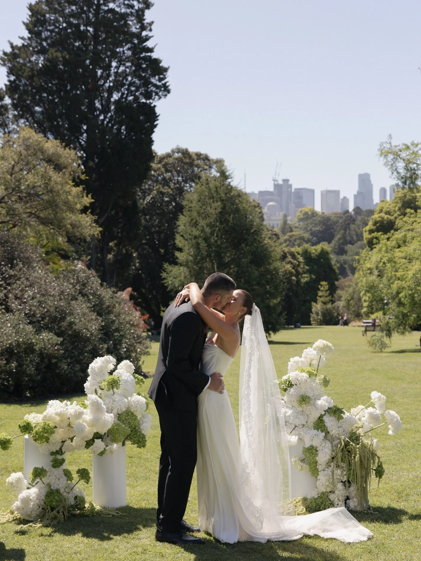 Elise &amp; Marc 🤍

Venue @theterracebotanicgardens 
Photography @tenacresagency 
Videography @tenacresagency 
Planner @bigdaycoevent 
Hair @g.cav 
MUA @bree.silvestro 
Dress @tanyadidenkocouture 
Entertainment @larkmusic
Flowers @pickledwillowflowe
