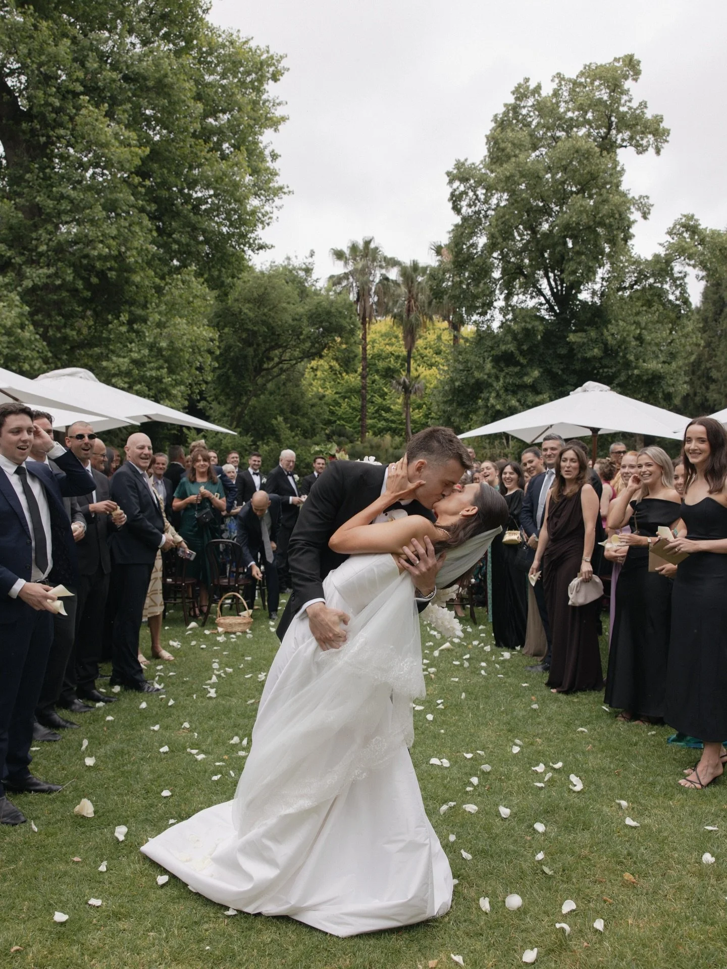 Chloe &amp; Callum 🤍

Venue @hydemelbourneplace 
Planner &amp; Stylist @_bowcreative 
Photography @tenacresagency 
Videography @tenacresagency 
Dress @kwhbridal 
Hair @georgiahayes____ @makeupbygeorgiahayes 
MUA @bylivromeo