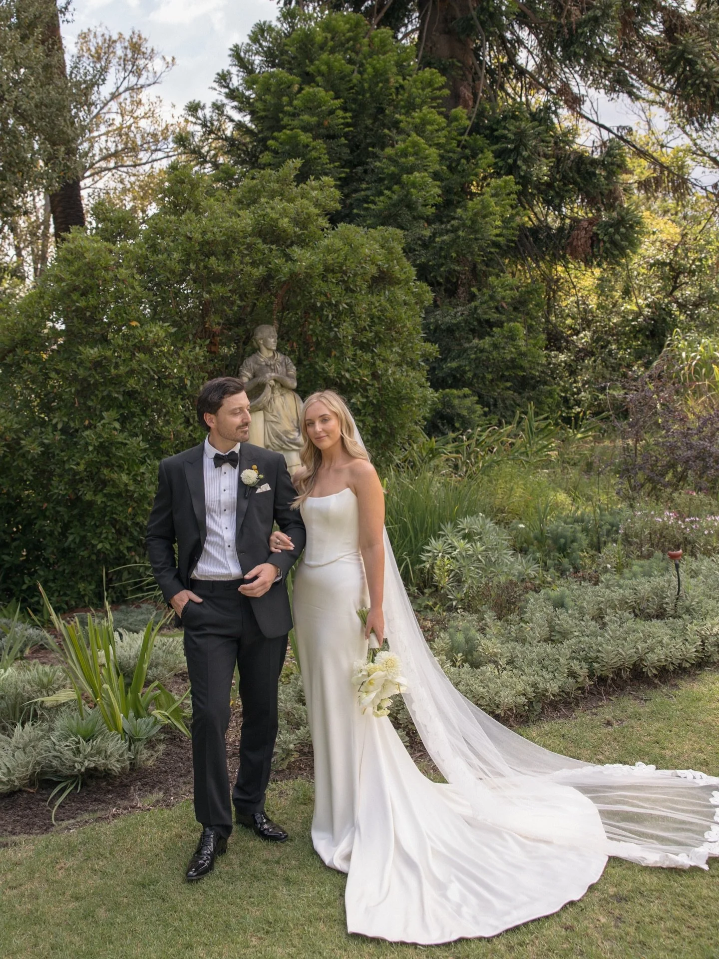 Sarah &amp; Jimmy 🤍

Venue @ripponlea_by_the_gardeners 
Photography @tenacresagency 
Videography @tenacresagency 
Hair @tonic.makeup.hair 
Dress @k.y.h.a @kyhabride @kyhastudios 
Shoes @prada