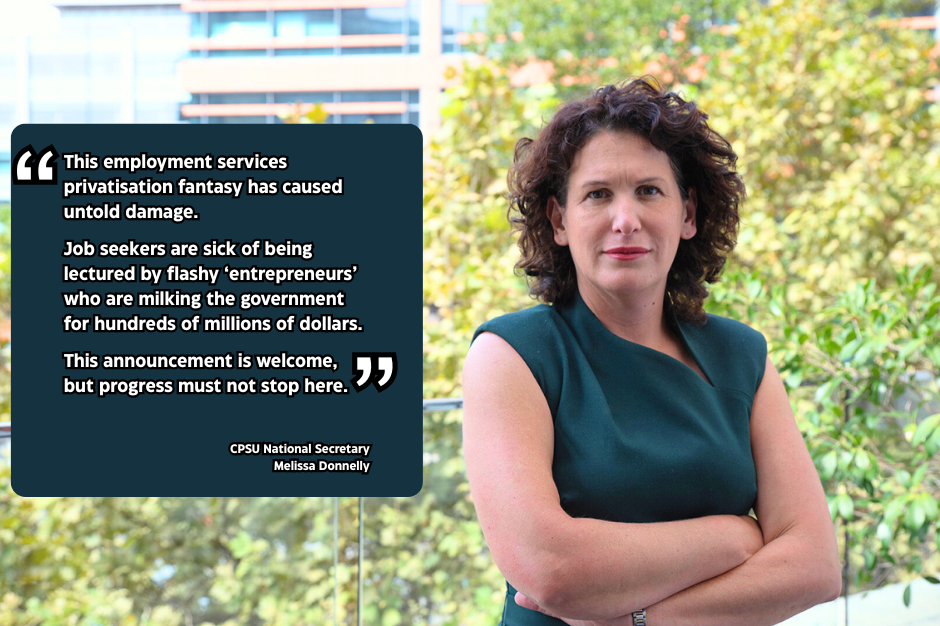 A step forward on employment services - but we’re not done yet