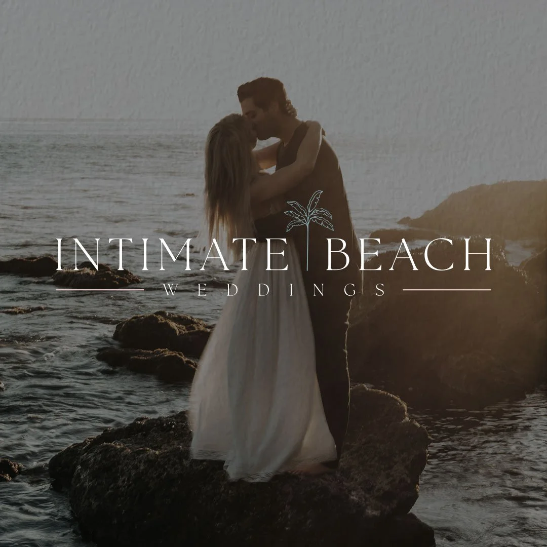 Intimate beach Weddings | Branding