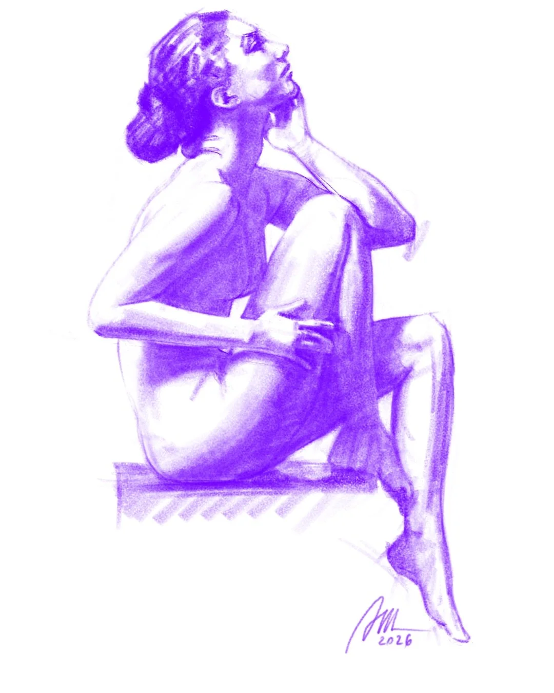 Female Figure Study Purple.jpg