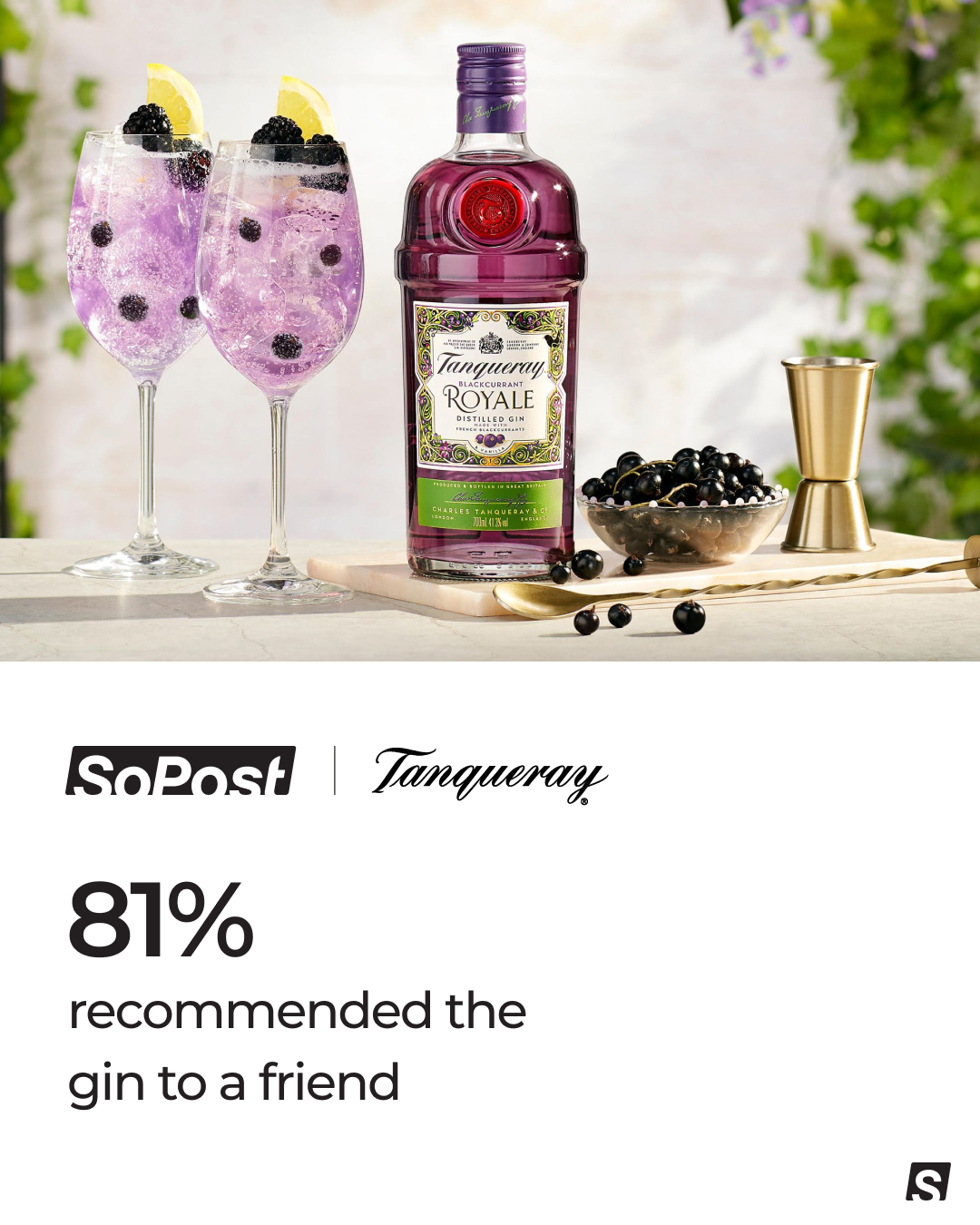 Tanqueray Case Study LinkedIn Post