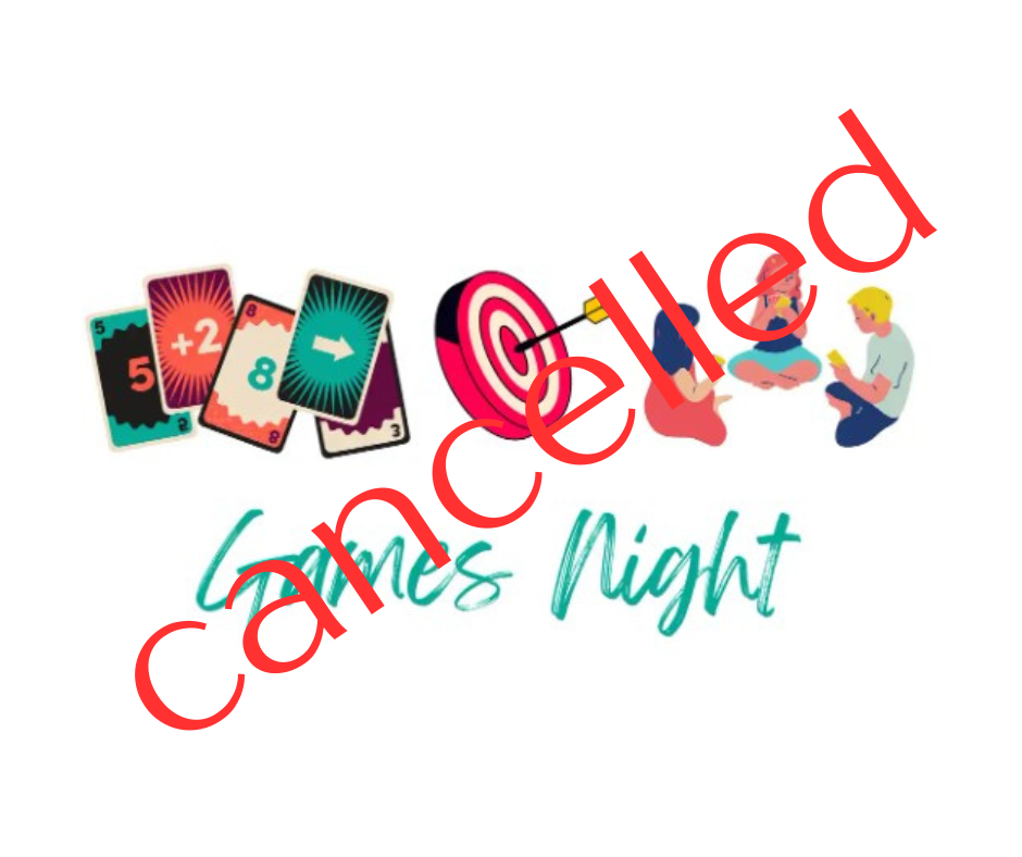 Games night at Sarsfield - event cancelled