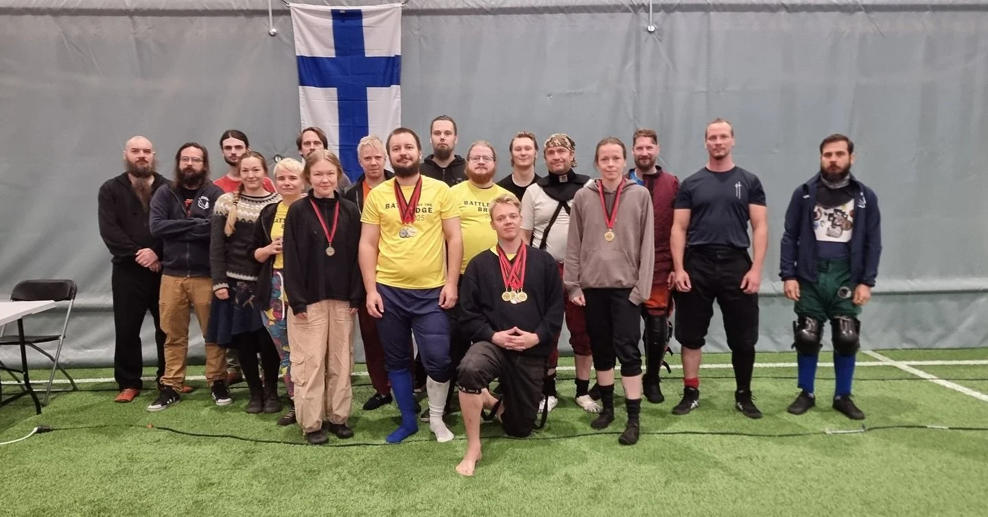 A big thank you to @orebrohema for organising Battle of the Bridge and to our fighters who succeeded in bringing a few medals back home with them.

Next part of #finnvasion will continue at bohema afterblow.