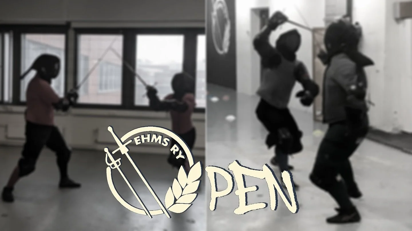 EHMS Open returns for its third year, this time as part of Hakkapeliiga!

Join us at the EHMS training hall in Helsinki, on November 29-30, for this year&rsquo;s friendly competitions! We will host a total of three tournaments: Open Longsword (48 spo