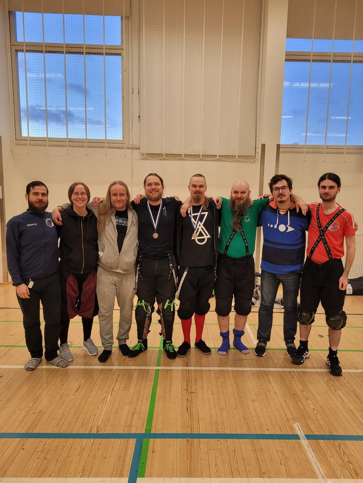 Yesterday EHMS participated in THMS Open 2025.

The tournaments were open longsword, women&rsquo;s+ longsword and open saber. From EHMS Joonas Rajatalo took silver in saber and Jakub Dobi bronze in open longsword. We would like to congratulate all pa