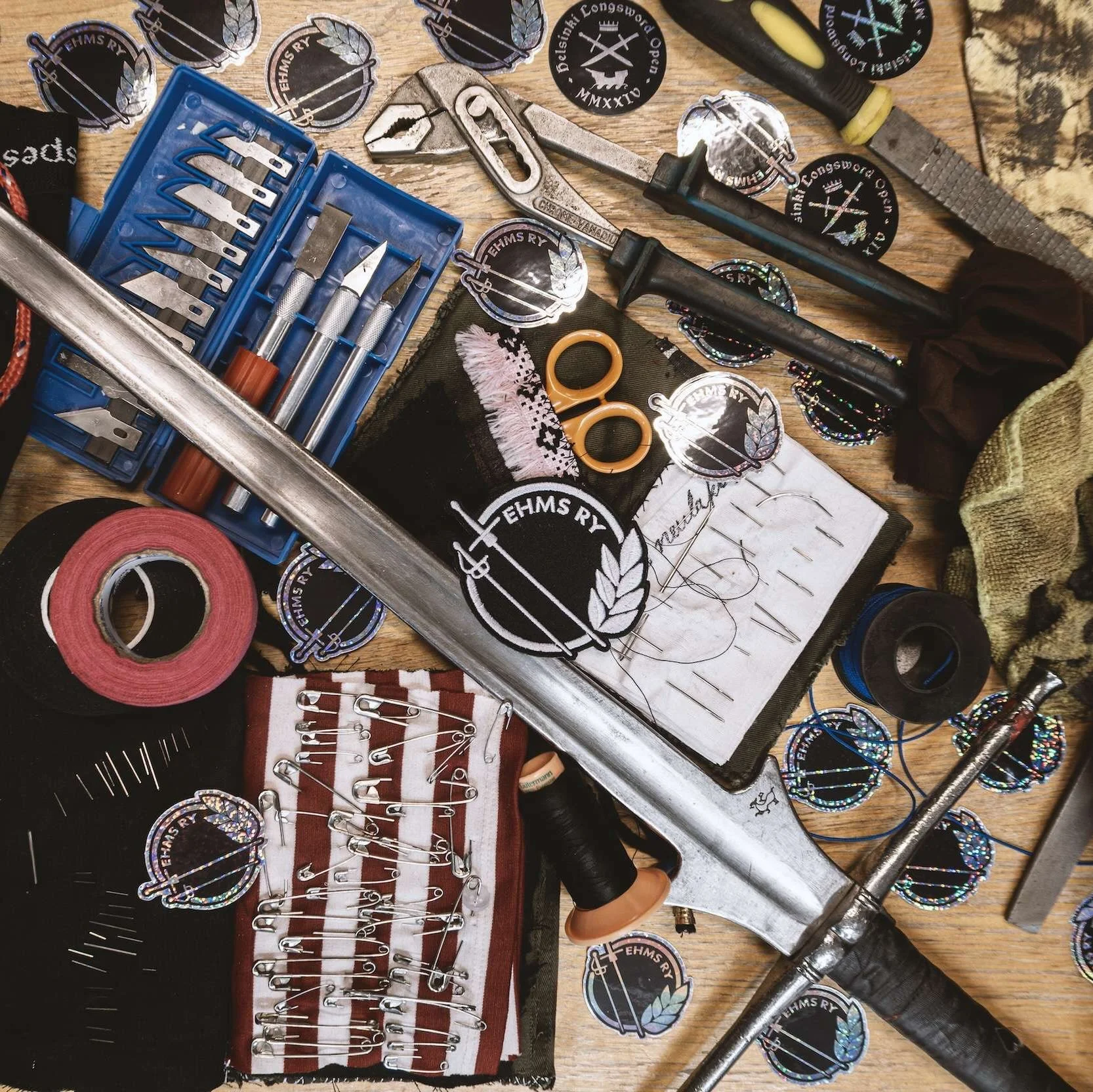 Gear fixing night this week Sunday (06.09) at the EHMS salle 16-19 ⚔️

Open for all EHMS members, come and fix your stuff and hang out. More info in MyClub description 🪡 :hammer_and_spanner: ✨

Next gear fixing session after this will be Nov 15th, s