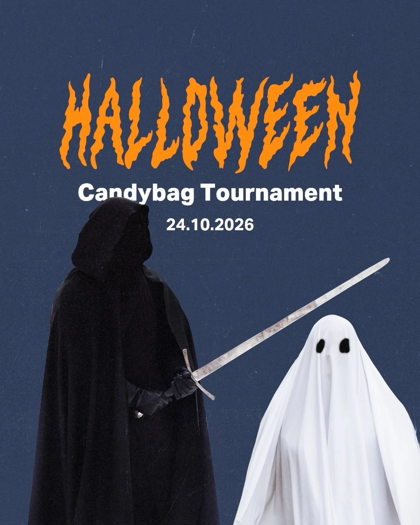 Halloween Candybag sign ups open! 

What to expect:

⚔️The Pageant of the Foamed Blade⚔️

🎃Trick or Beat competition🎃

🥙 Potluck afterparty🥙

More details and sign up link in bio! 🪦