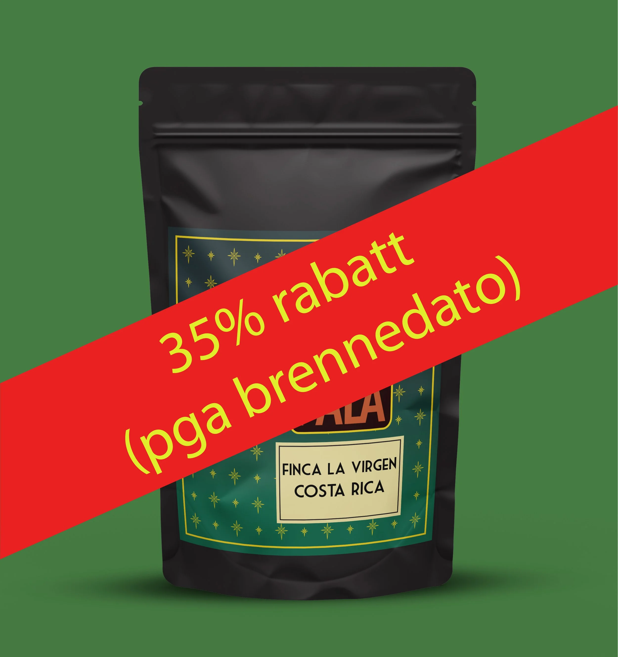 JULEKAFFE - Finca La Virgen (brent i desember)