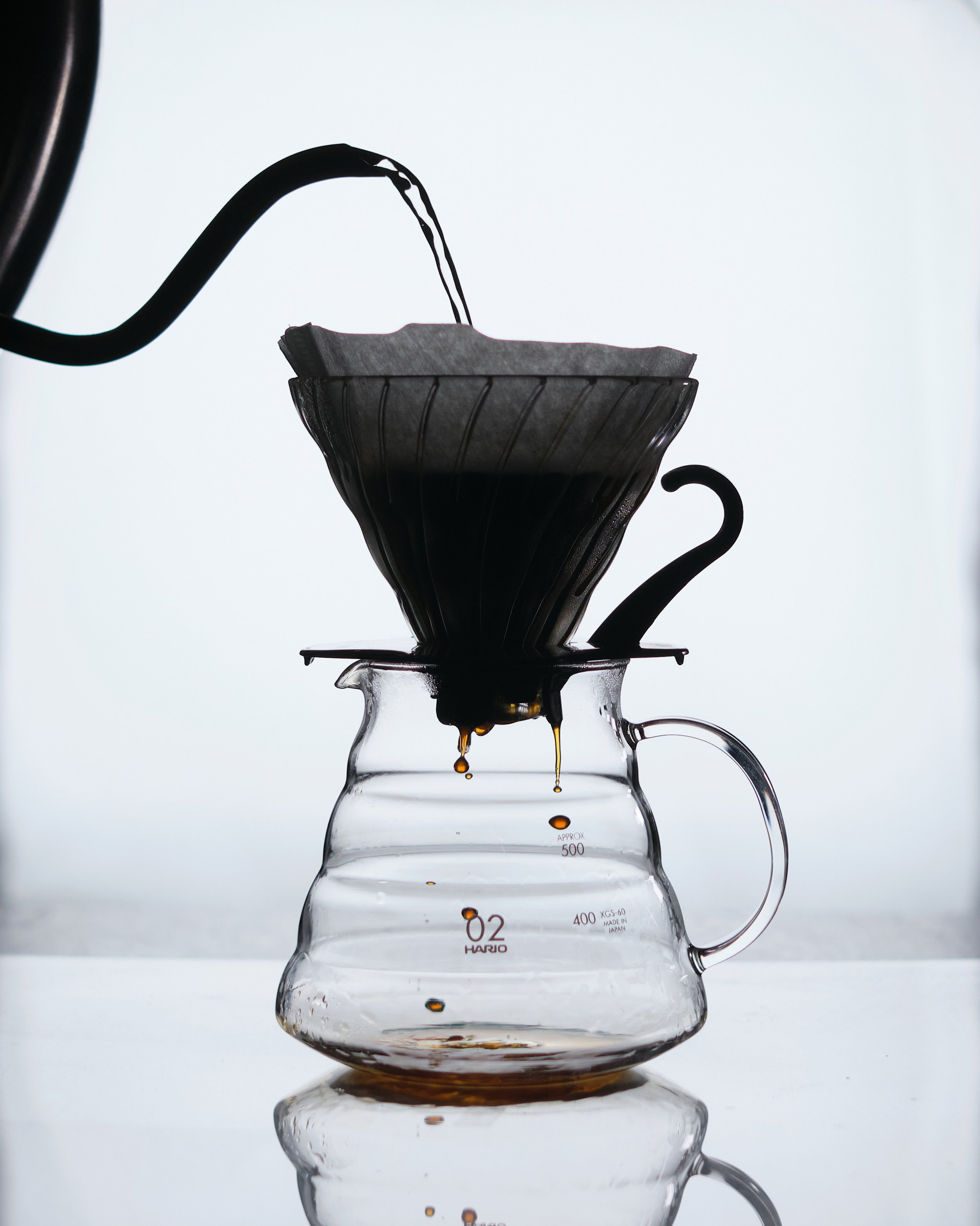 Svart kaffe bryggekurs
