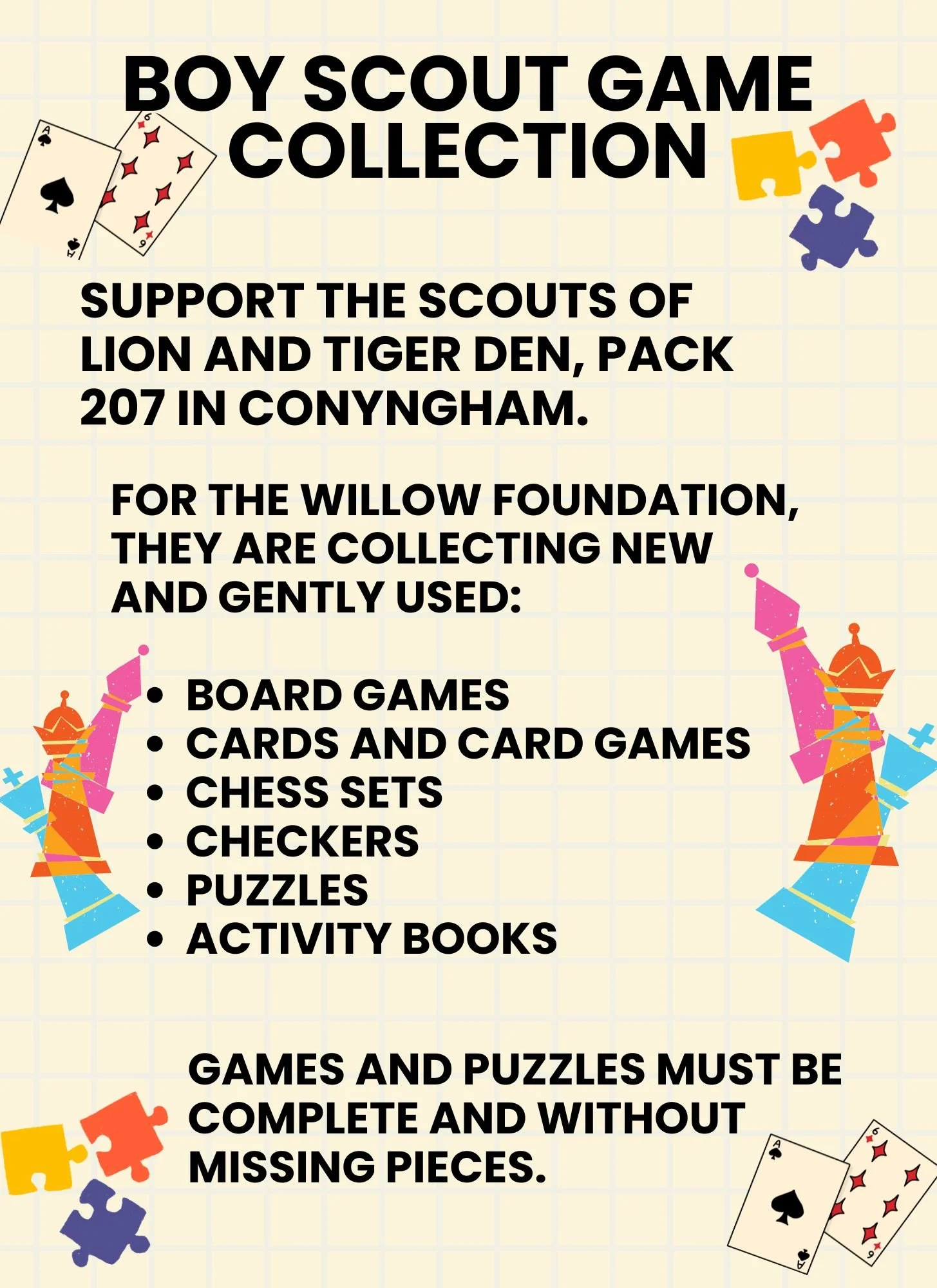 Game Collection Flyer 
