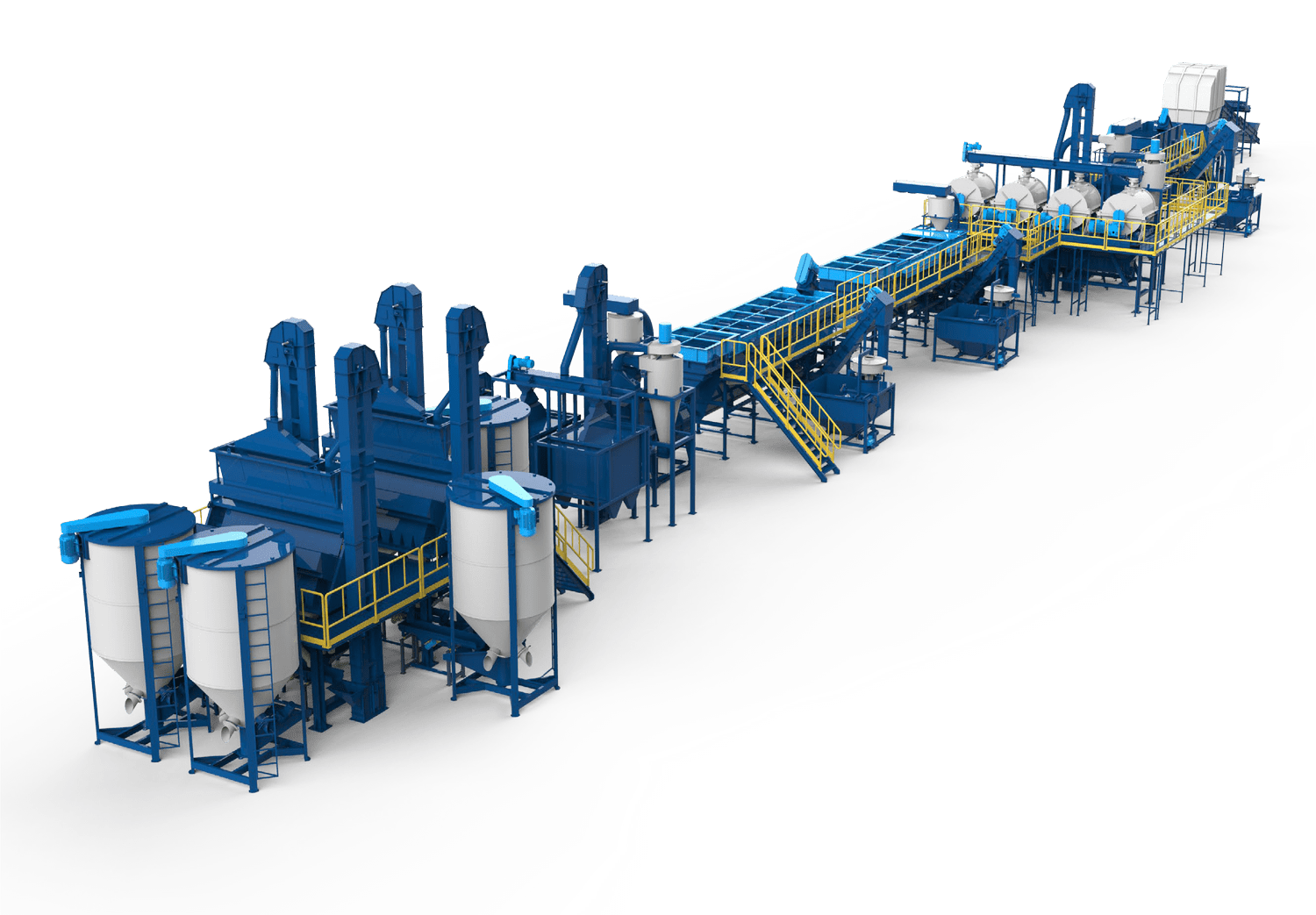 Mixed Plastic PE/PP, ABS, &PC Recycling Line — SunKo