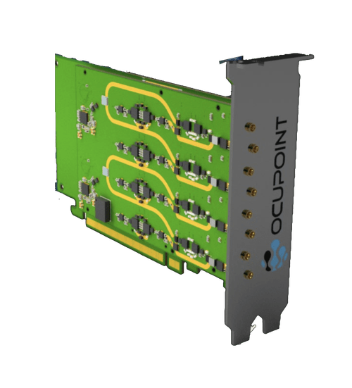CR8 8-channel RF digitizer card