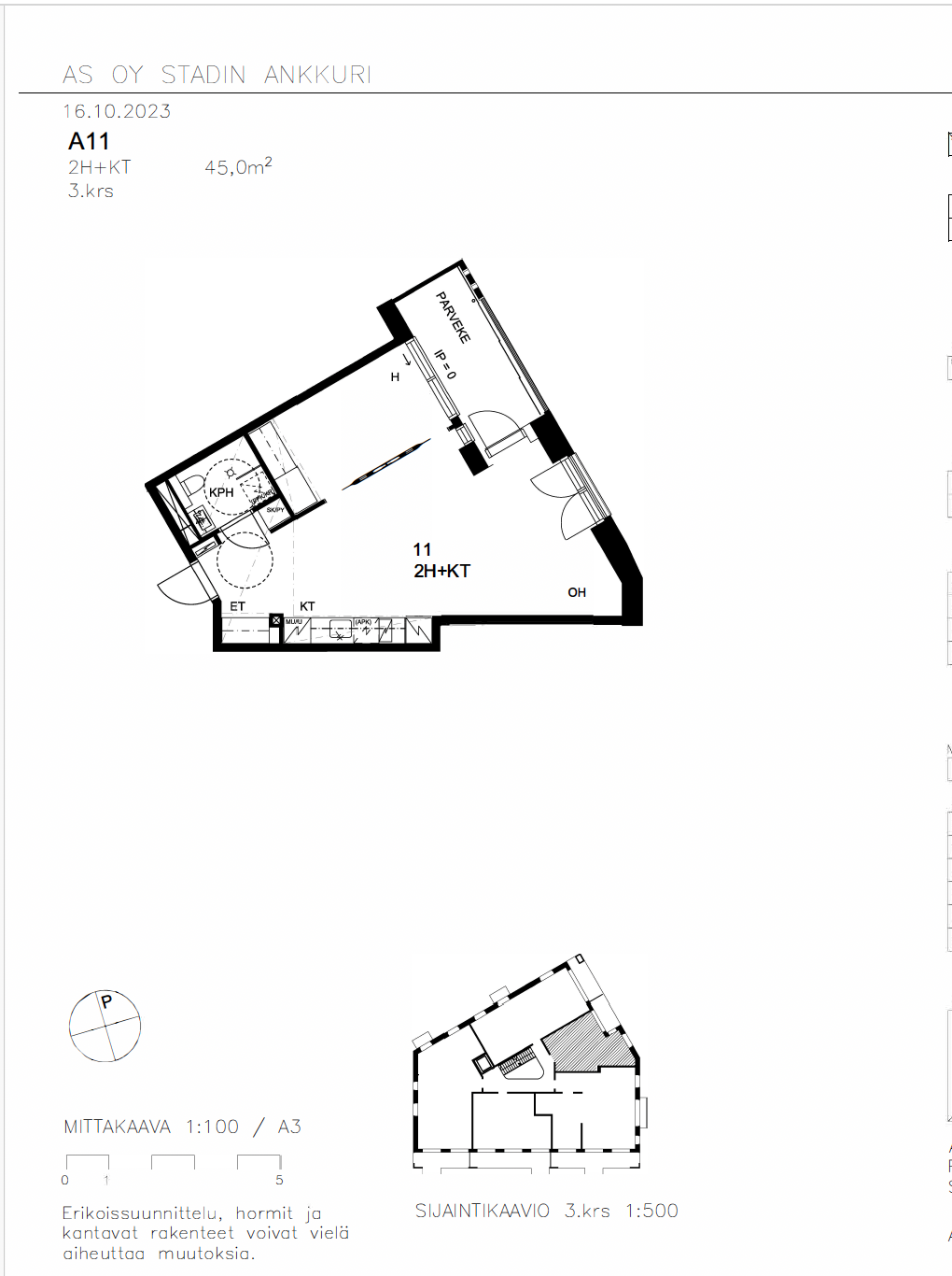 Stadin ankkuri asunto 11.