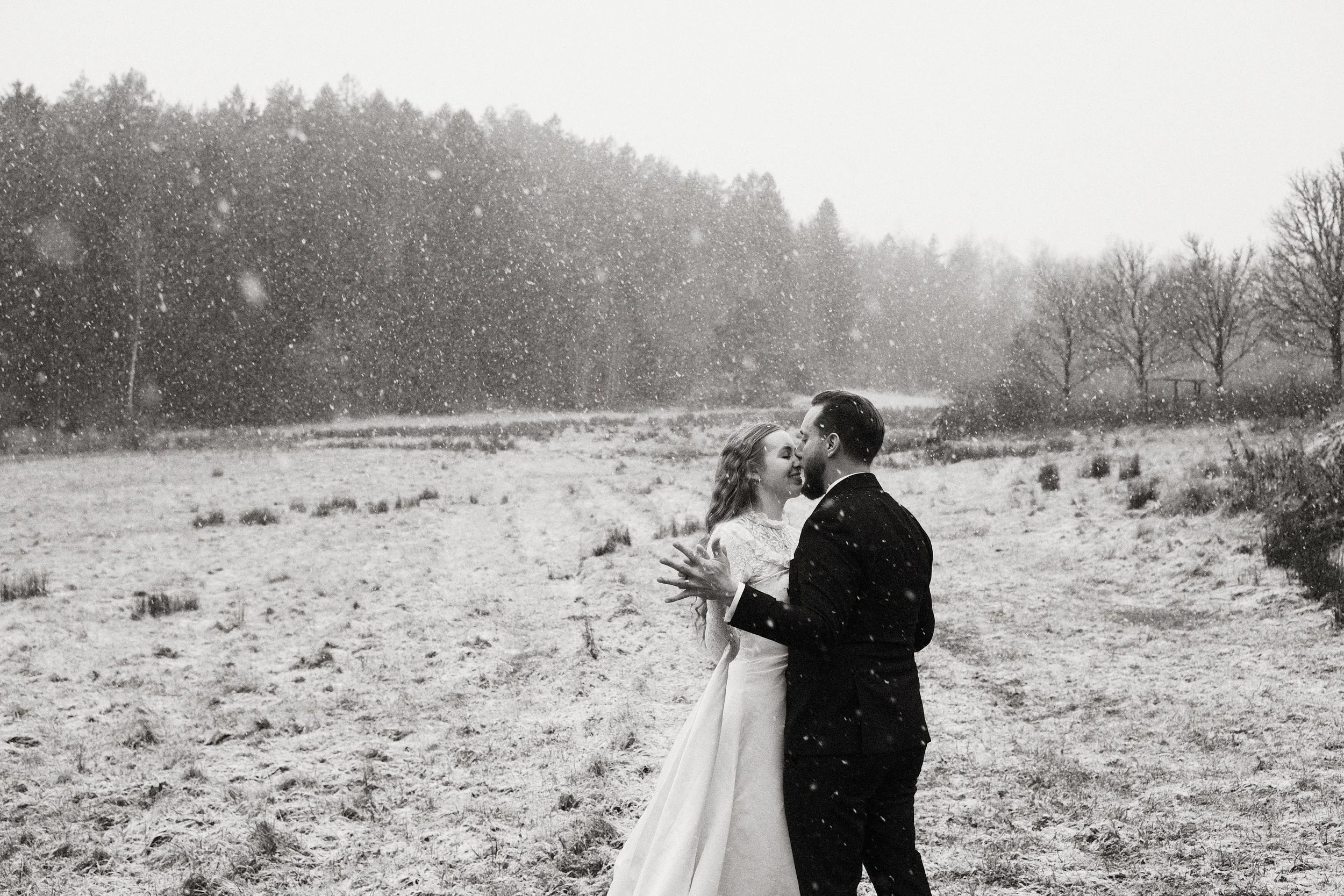 Katolskt vinterbröllop – som ur en scen från Game of Thrones