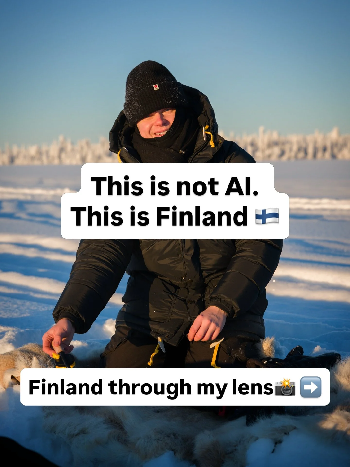 Hi, I&rsquo;m Niko 👋 a nature photographer from Finland 🇫🇮
I travel around the country capturing the beauty of nature, and winter is my favorite season. 
Here are a few of my favorite shots from my adventures.
I&rsquo;d love to hear your thoughts.