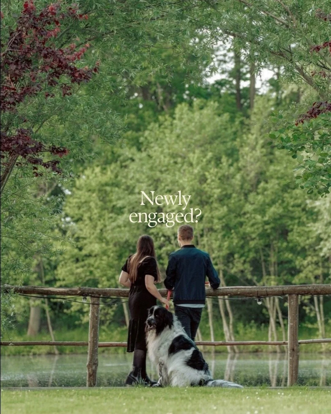 If you&rsquo;re newly engaged and torn between venues, here&rsquo;s our venues in one word.

Tey Brook Orchard: enchanted. 
A woodland space with a lovely sense of privacy.

Chalkney Water Meadows: alive. 
A lakeside meadow with a natural buzz from m