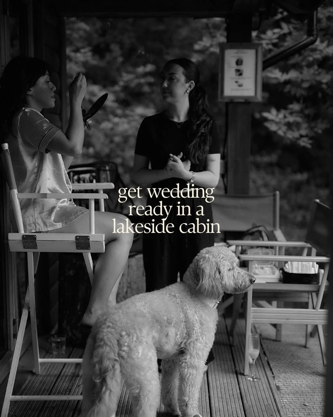 The lakeside prelude: Morning-of at Water Lily Lodge 🌿

The most magical way to start your day. With soft natural light, serene lake views, and enough room for six (plus dogs are welcome), Water Lily Lodge is the ultimate bridal sanctuary for your w