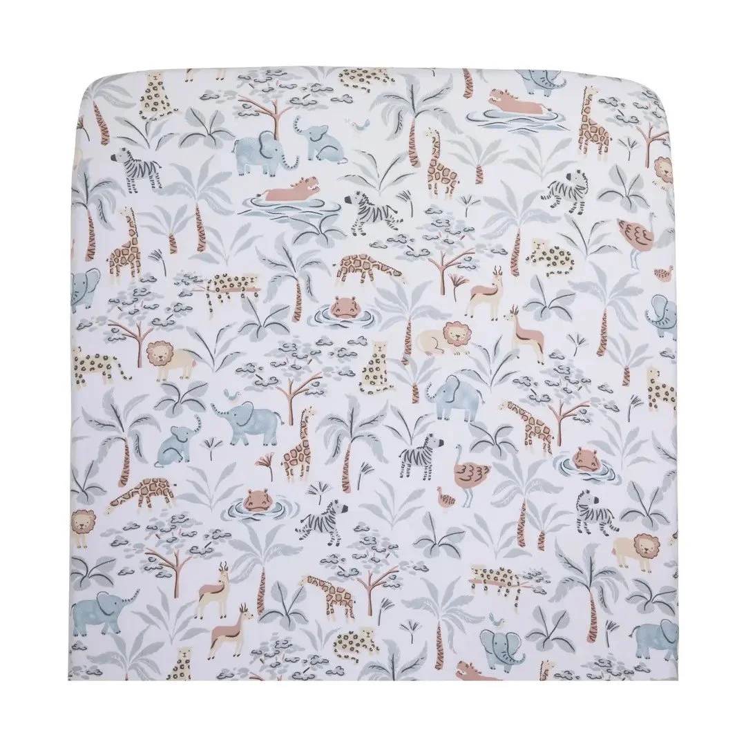 Living Textiles - Organic Jersey Cot Fitted Sheet
