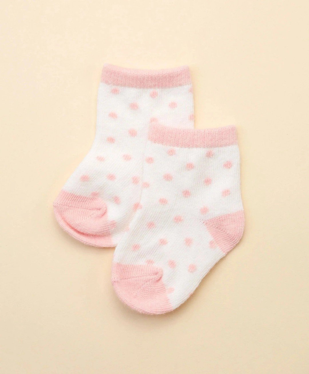 Pink poker dot - socks.jpg
