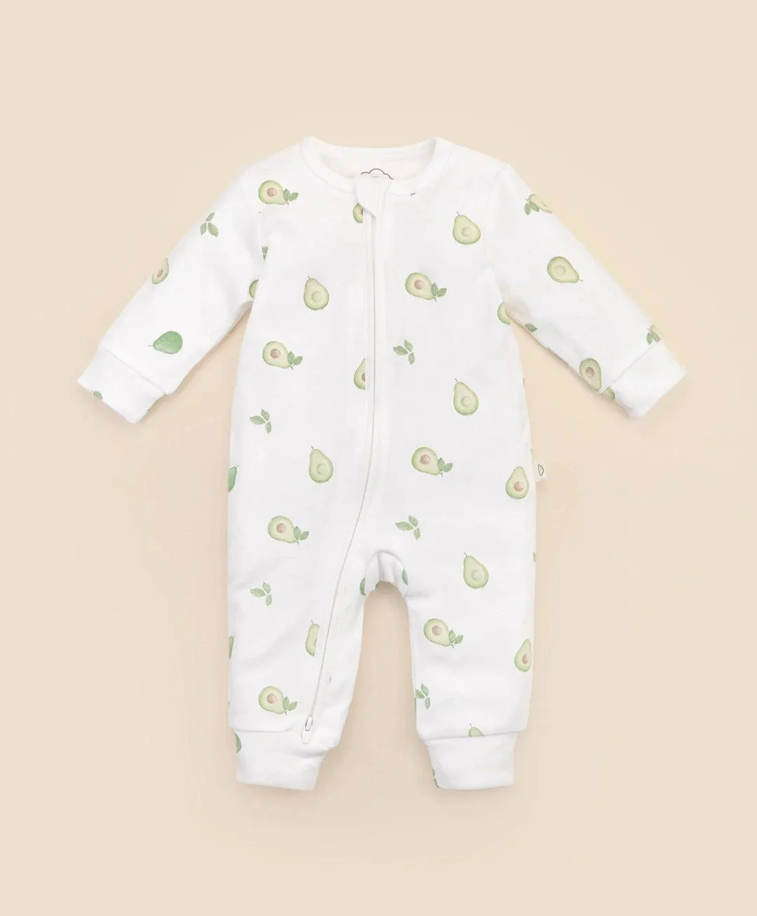 Lummi - Organic Cotton Grow suit - Avocado