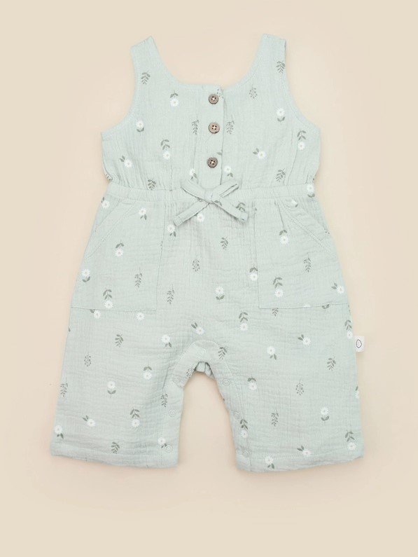 Organic Cotton Muslin Jumpsuit