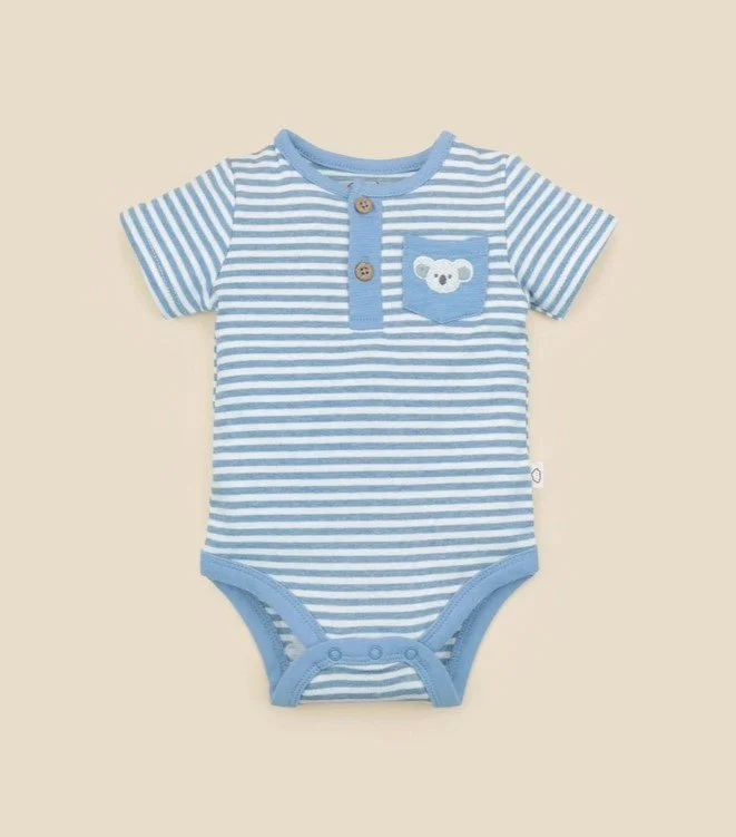 SS bodysuit - Koala & blu stripes .jpg