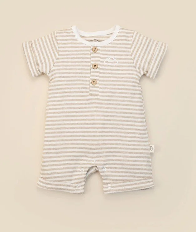 Lummi - GOTS-certified Organic Cotton Short Sleeve Rompers