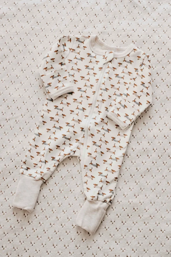 Sausage LS romper.webp