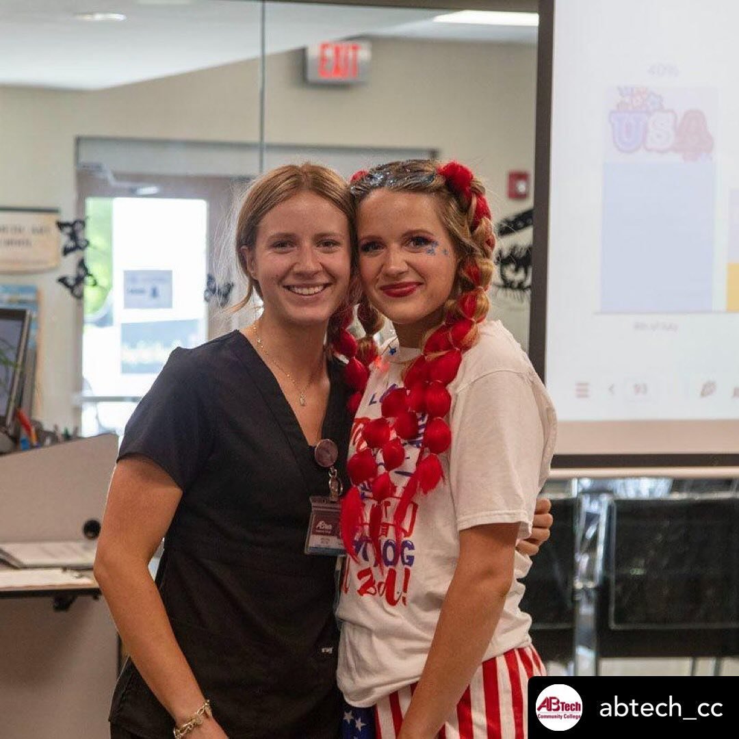 🔁 Posted @withregram &bull; @abtech_cc Here are some glimpses of our talented cosmetology graduates during their Capstone (final semester) project Monday.  Ooooh la la! 

#abtech #cosmetologyschool #capstone #capstoneproject #finalexam