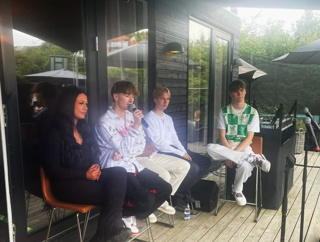 Pede B &amp; stjernerne fra X-Factor;Luka, Joy, Missunderstod samtInanis7, GranDanios. David Owe ved Innercise.