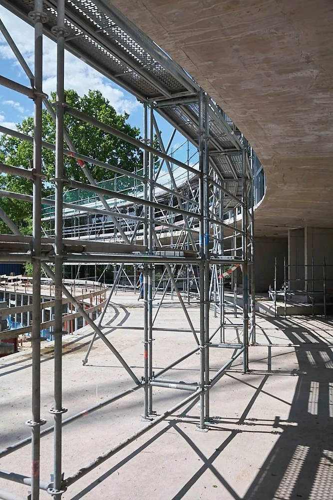 Baustellendokumentation. Reiner Ohms • Fotograf für Architektur
