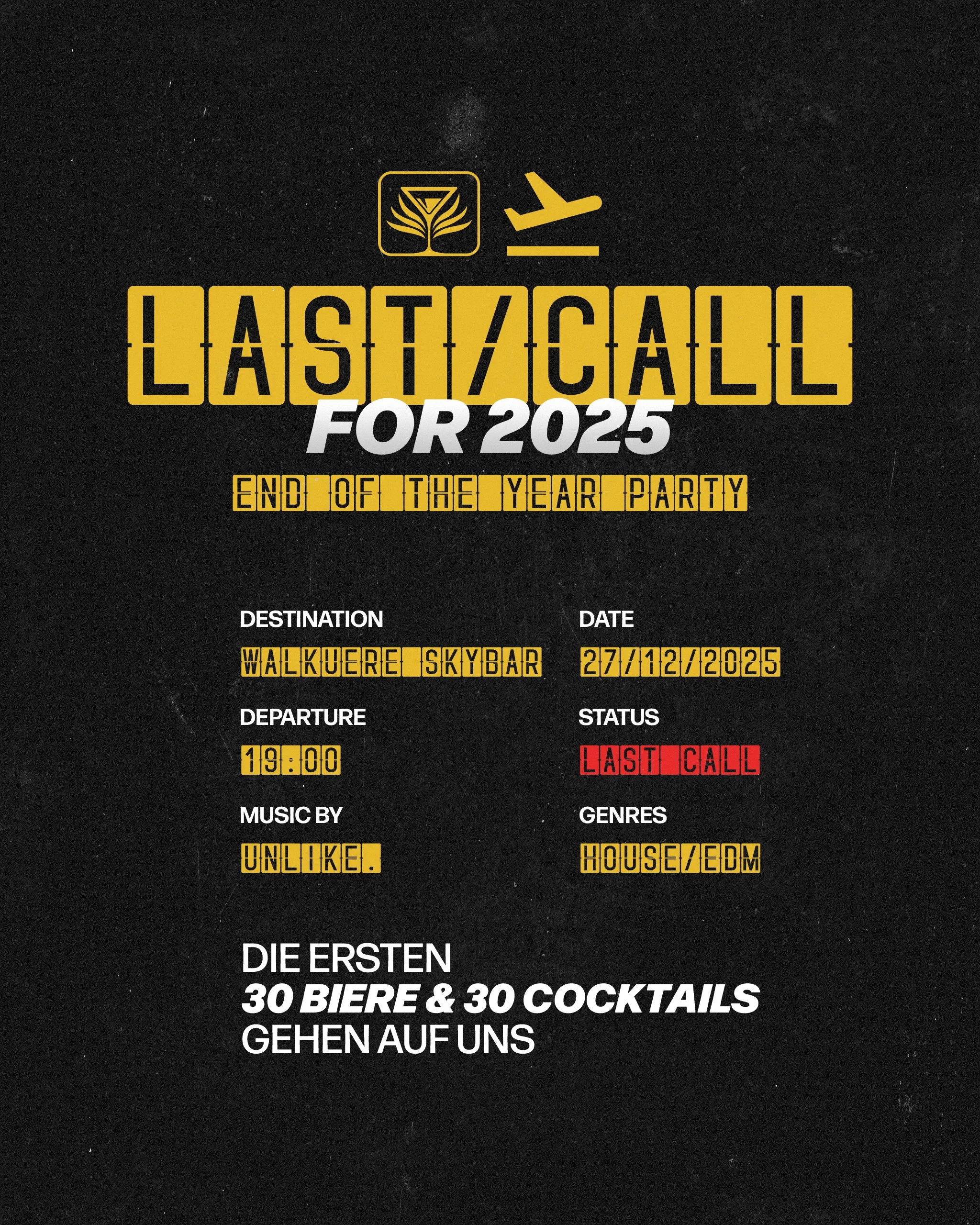 LAST CALL mit UNLIKE.