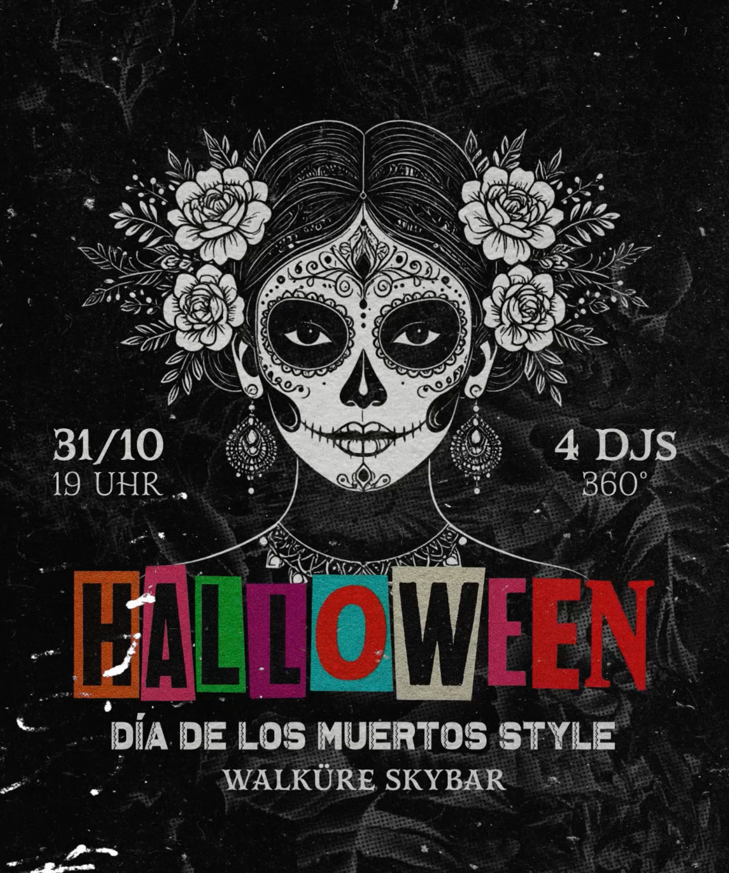 Halloween mit 4 DJs
