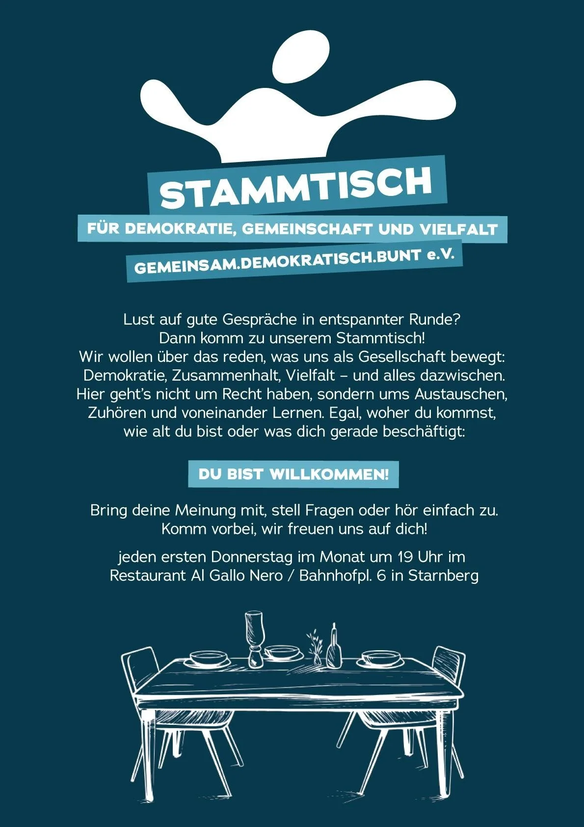 Monatlicher Stammtisch