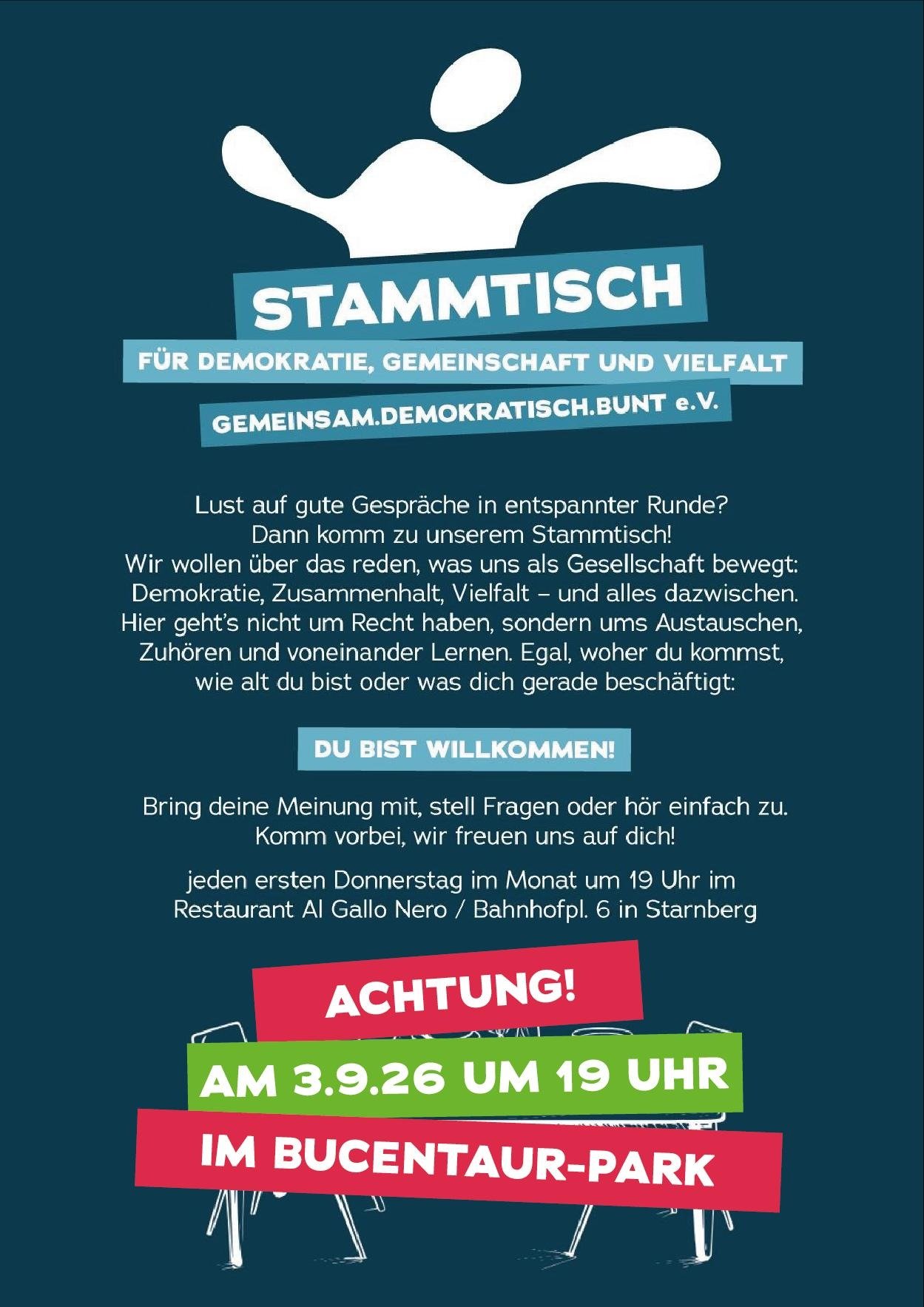 Monatlicher Stammtisch