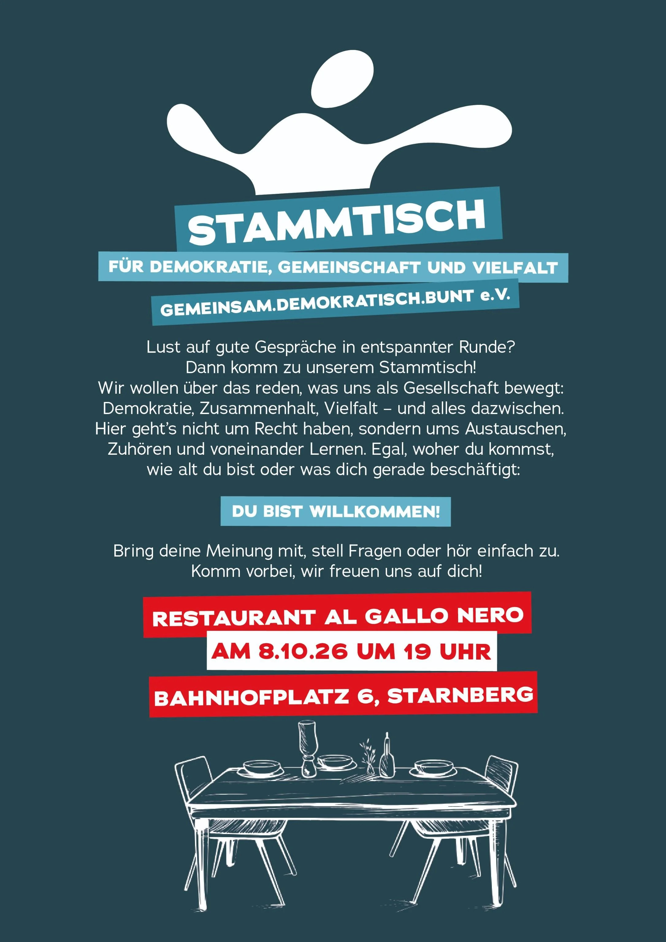 Monatlicher Stammtisch