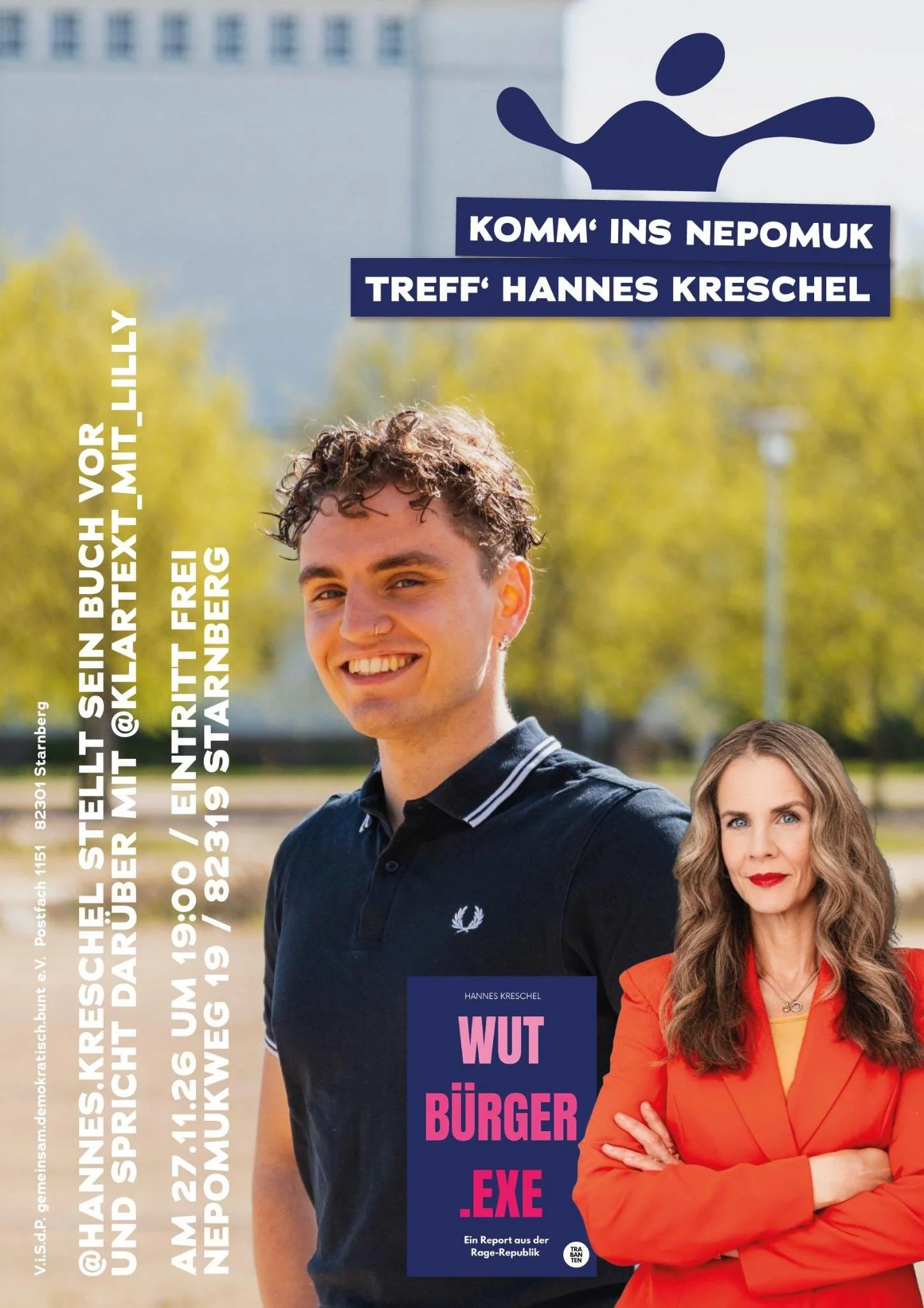 Lesung und Q&A mit Hannes Kreschel