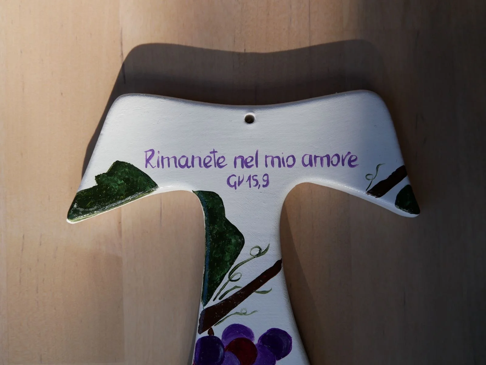 Tau in ceramica - Rimanete nel mio amore